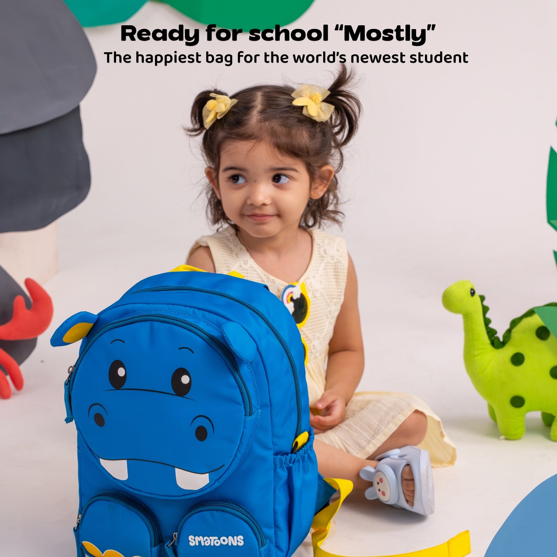 Hippo Pond Preschool Doodler Backpack