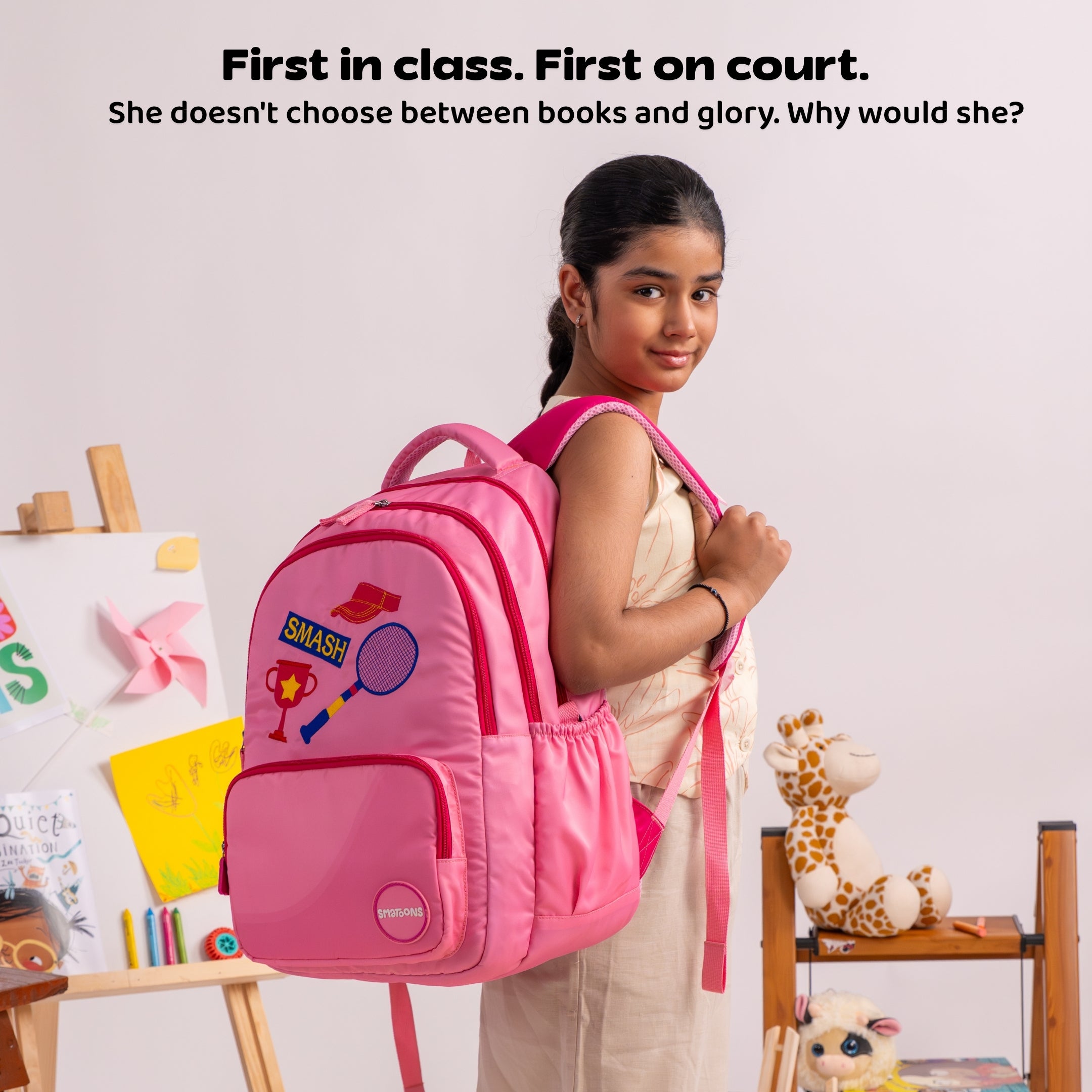 Badminton Smash Senior Dreamcatcher Backpack