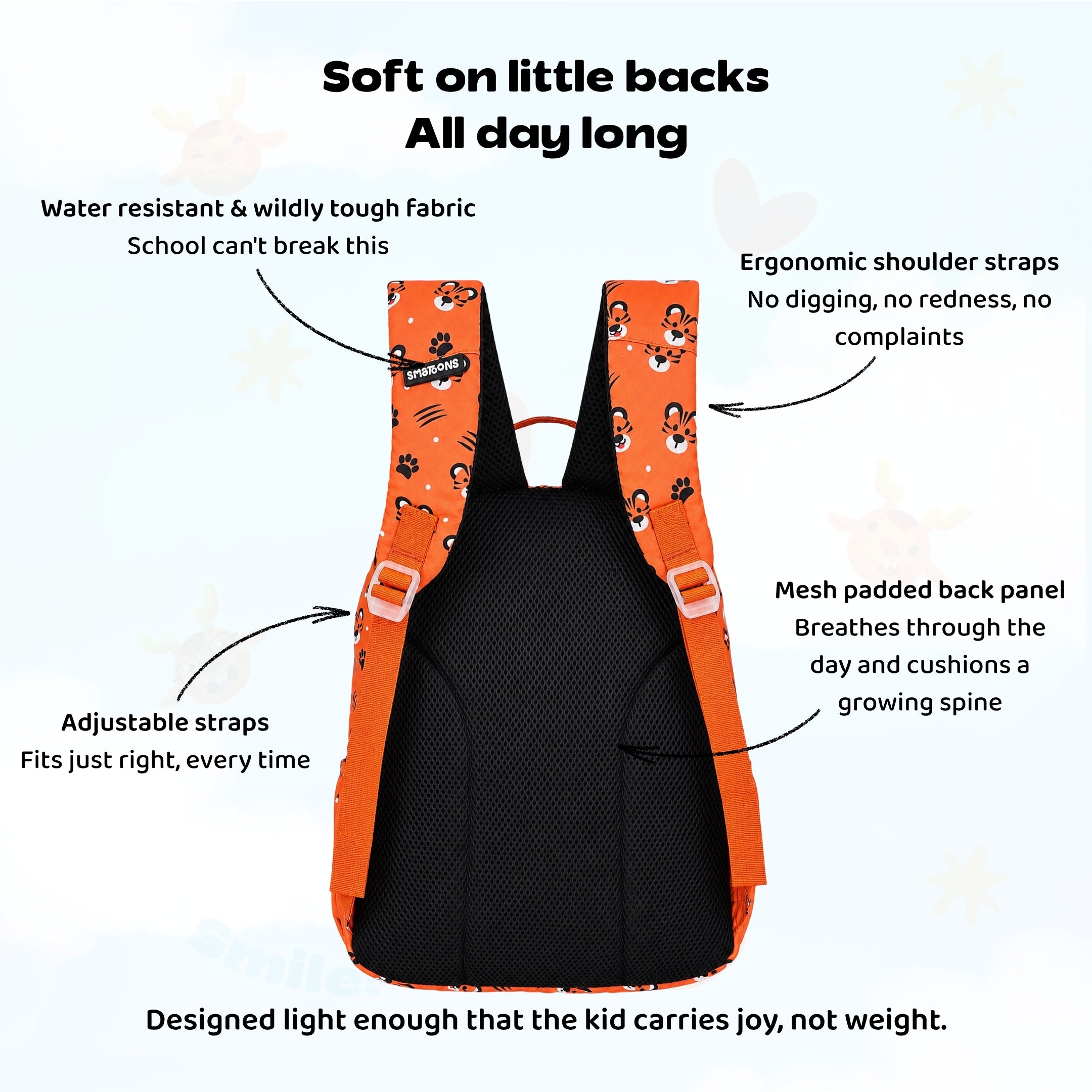 Tiger Jungle Junior Joyrider Backpack