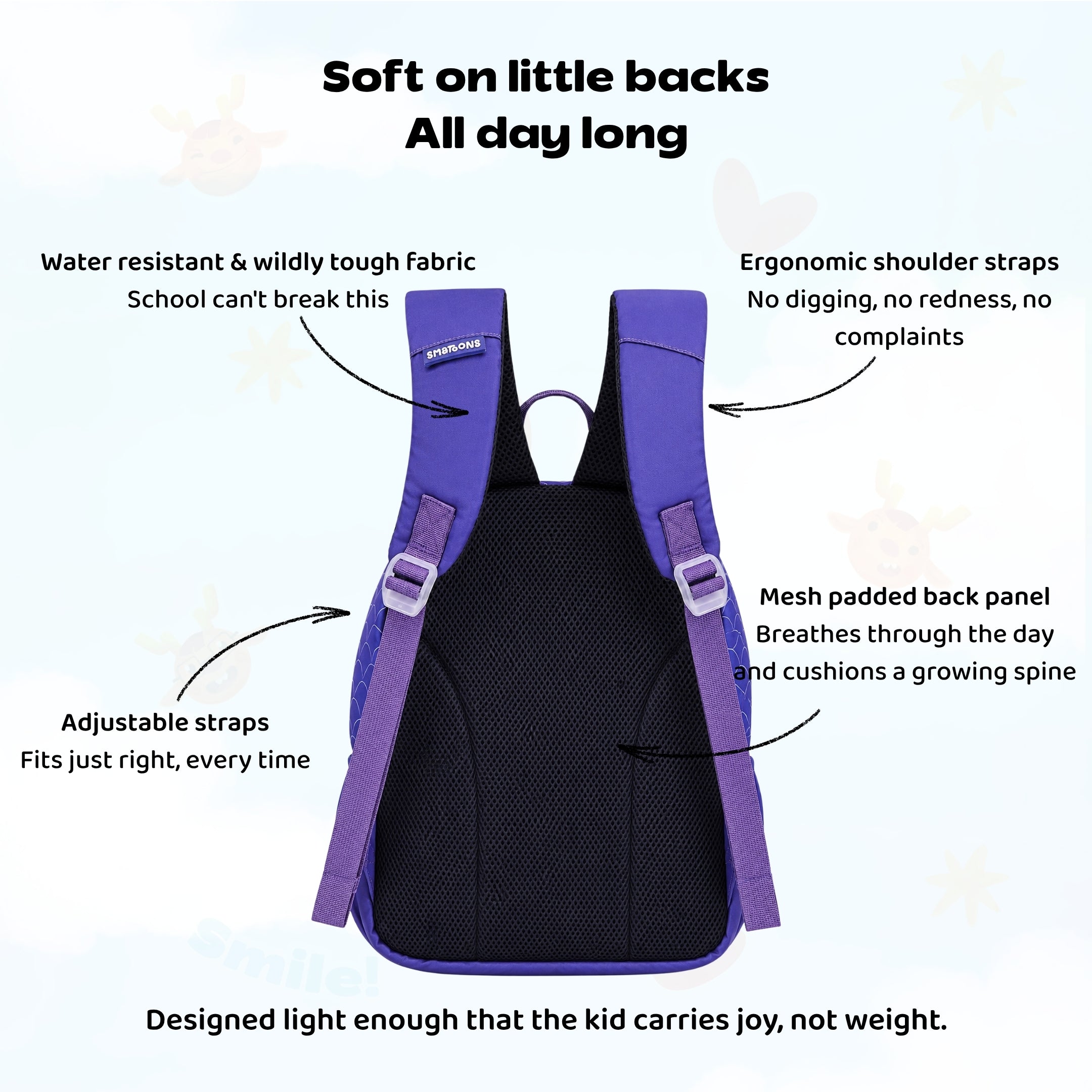 Mermaid Splash Junior Joyrider Backpack
