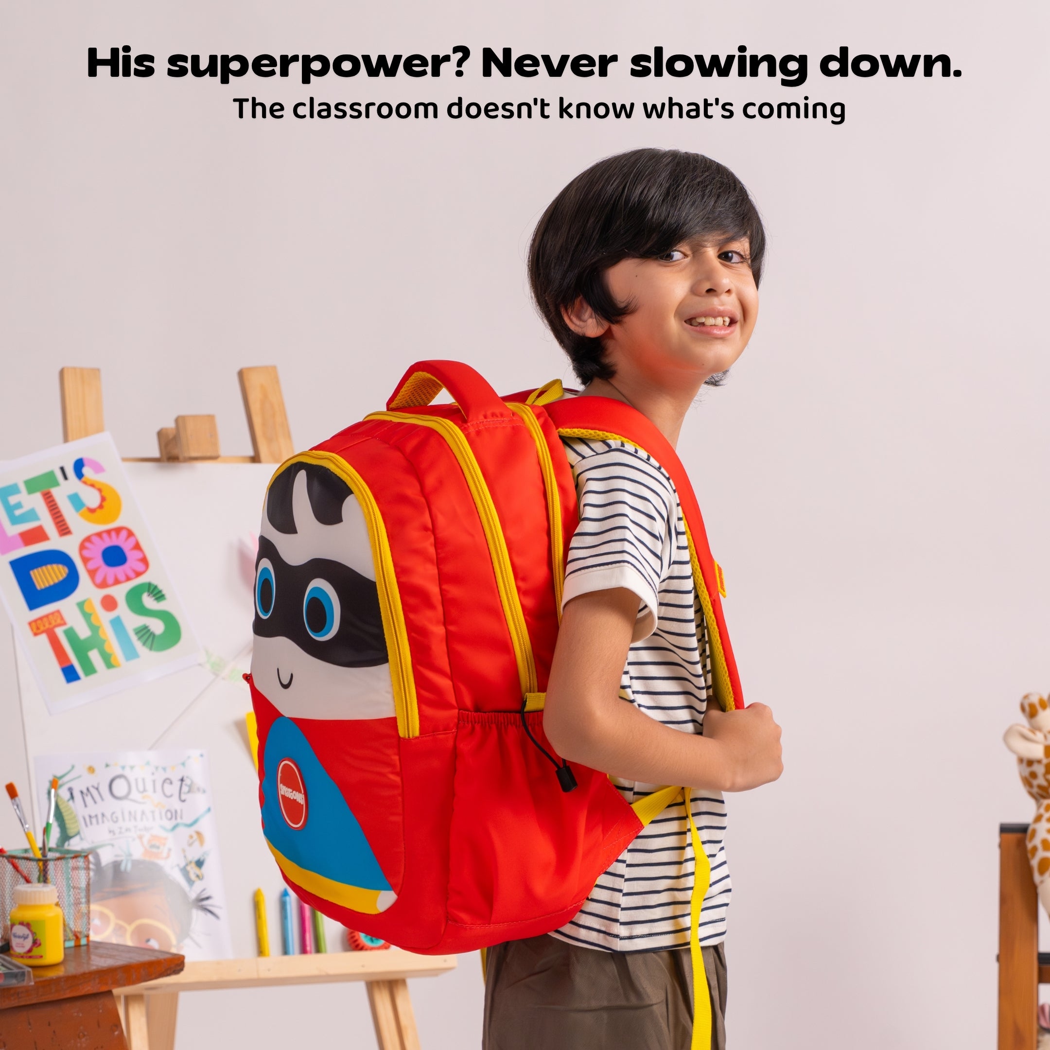 Captain Zoom Primary Storymaker Backpack