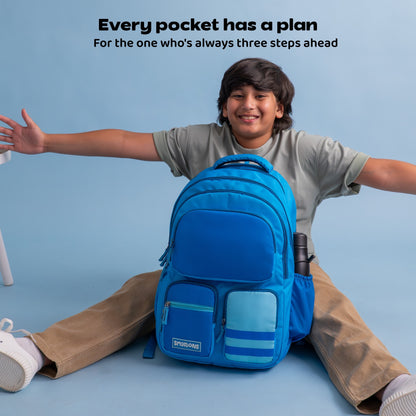 Blue Blocks Senior Dreamcatcher Backpack