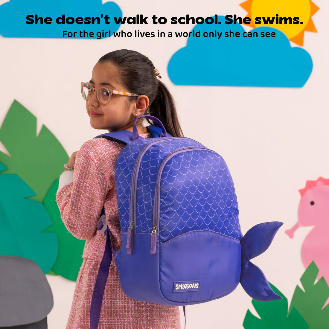 Mermaid Splash Junior Joyrider Backpack