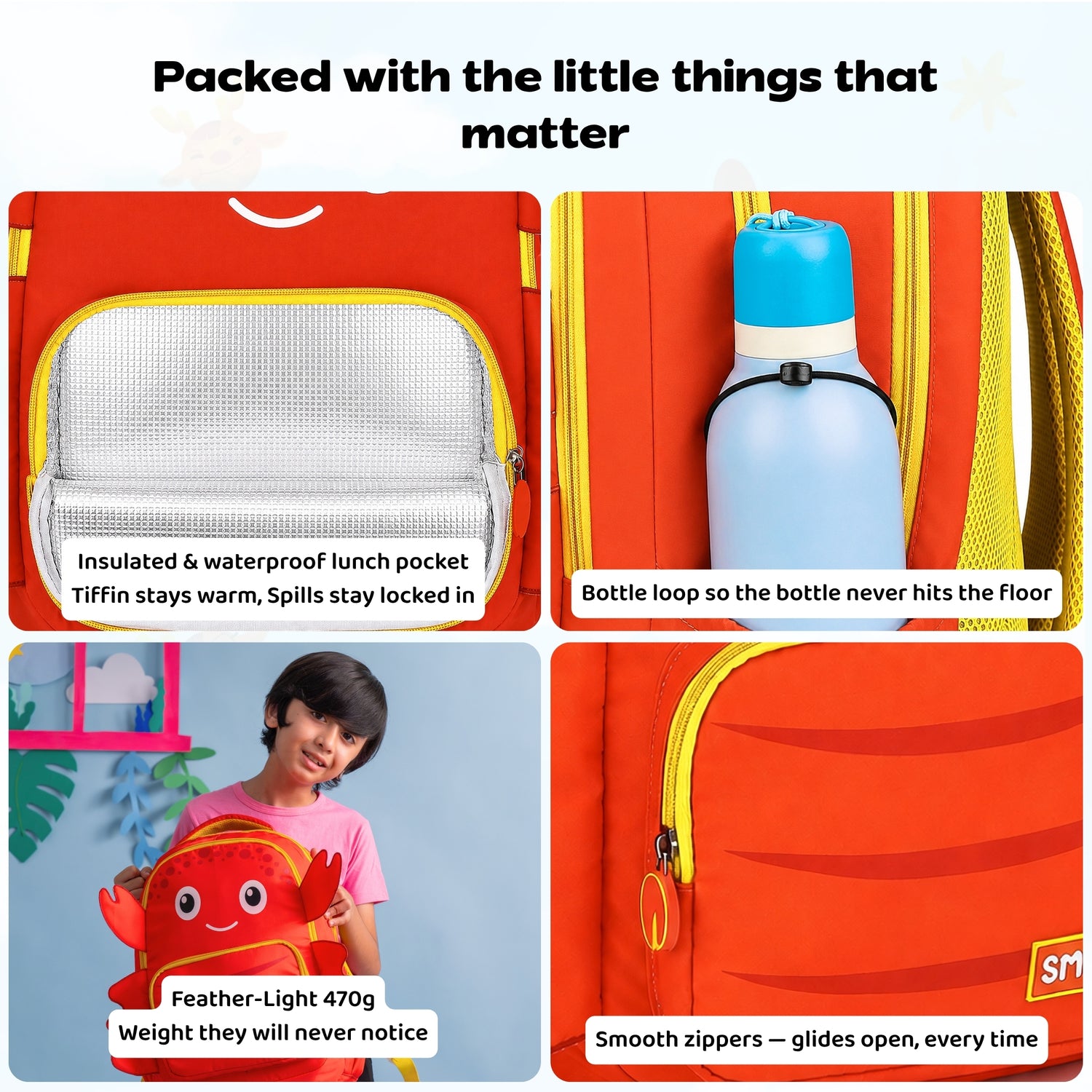 Crab Claws Primary Storymaker Backpack