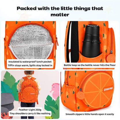 Orange Slice Preschool Doodler Backpack