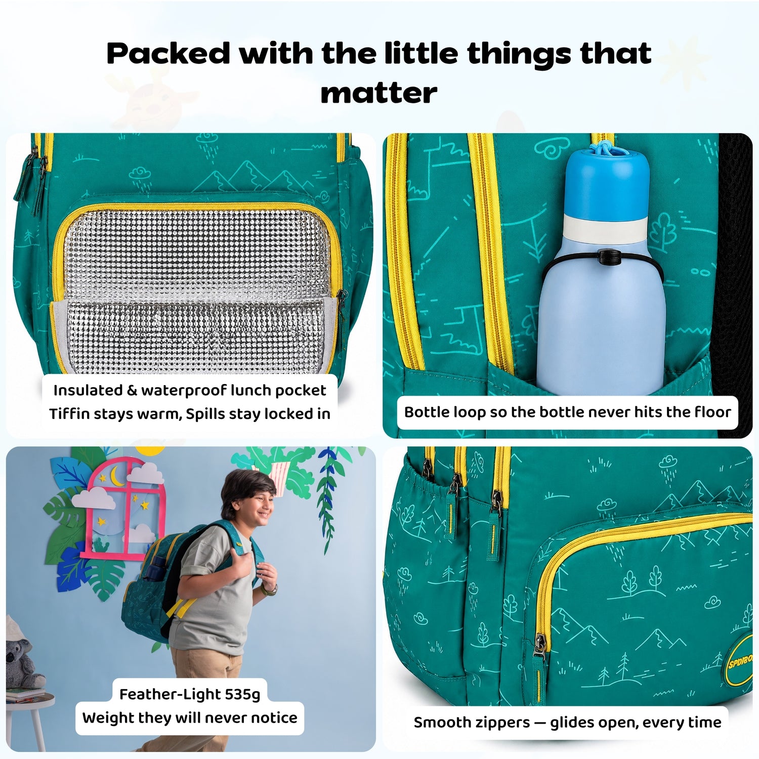 Mountain Trail Senior Dreamcatcher Backpack