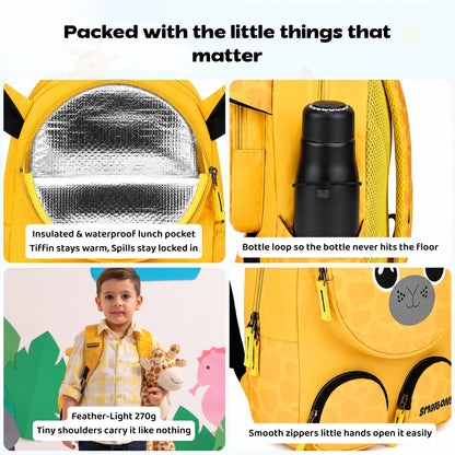 Giraffe Trail Preschool Doodler Backpack