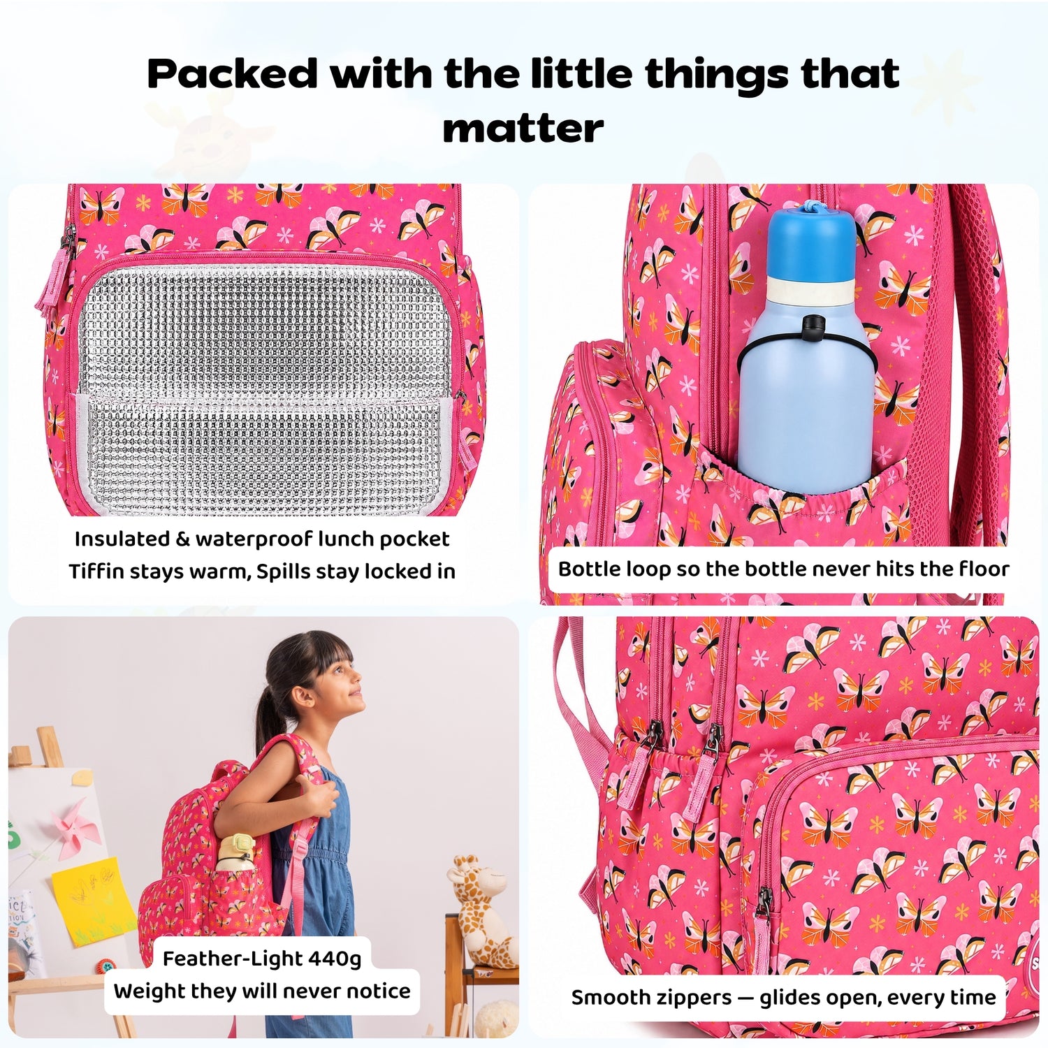 Butterfly Garden Primary Storymaker Backpack