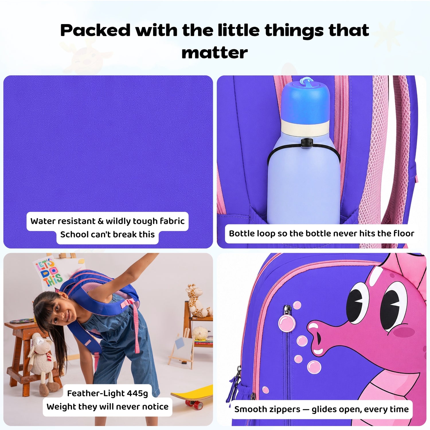 Seahorse Lagoon Primary Storymaker Backpack