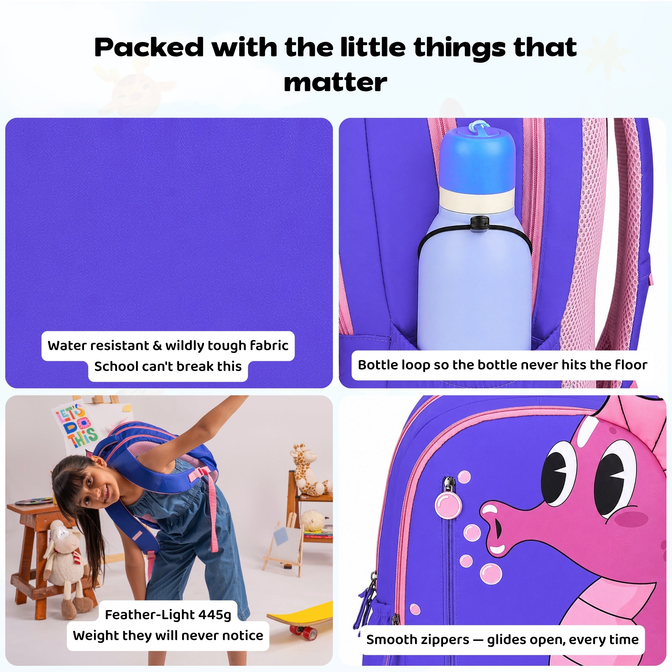 Seahorse Lagoon Primary Storymaker Backpack