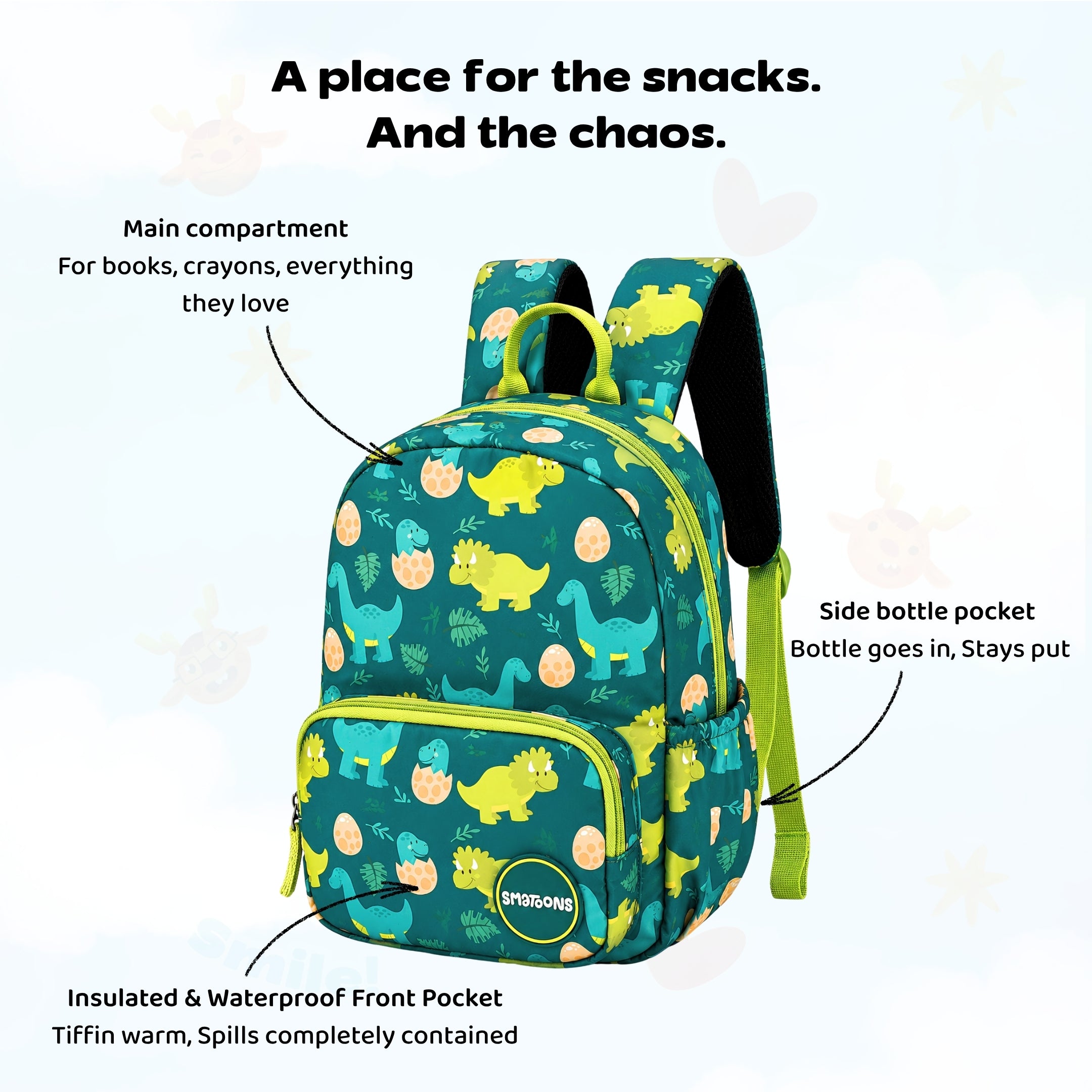 Dino World Preschool Doodler Backpack