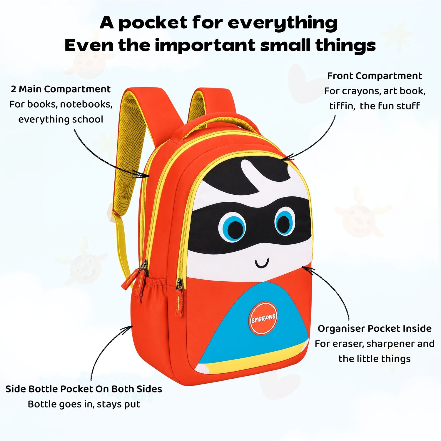 Captain Zoom Primary Storymaker Backpack