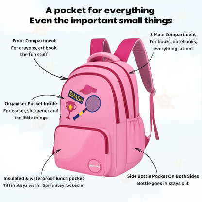 Badminton Smash Senior Dreamcatcher Backpack