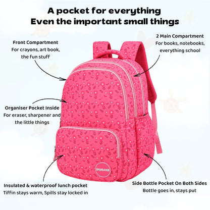 Flower Garden Senior Dreamcatcher Backpack