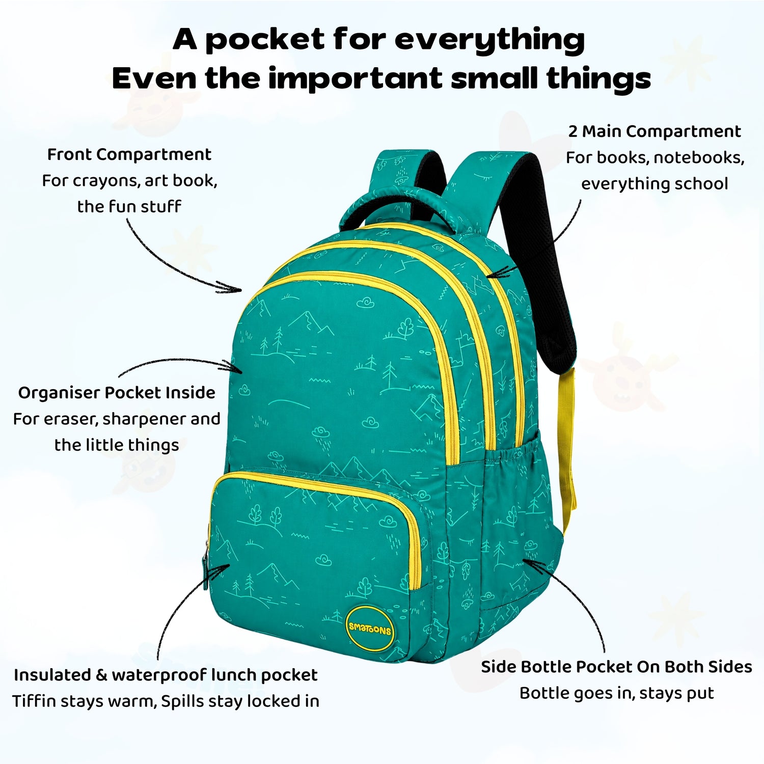 Mountain Trail Senior Dreamcatcher Backpack