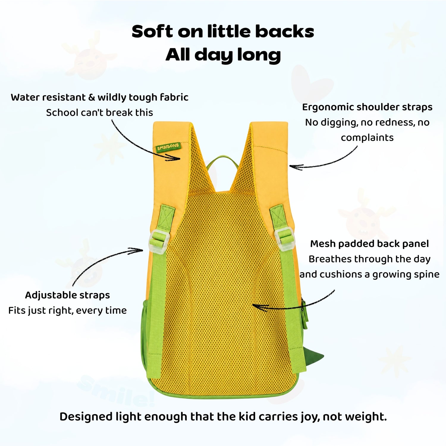 Dino Peek Junior Joyrider Backpack