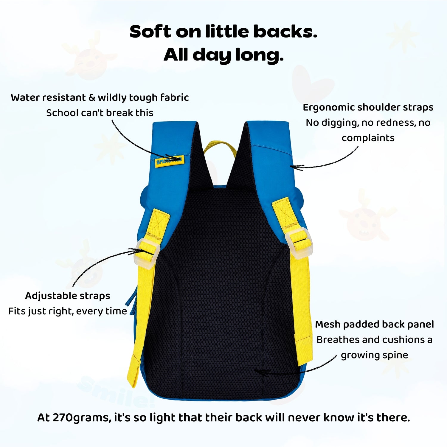 Hippo Pond Preschool Doodler Backpack