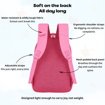 Pink Blocks Senior Dreamcatcher Backpack