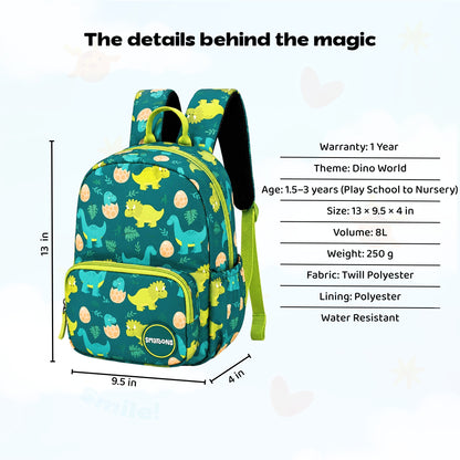 Dino World Preschool Doodler Backpack