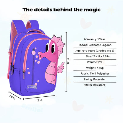 Seahorse Lagoon Primary Storymaker Backpack