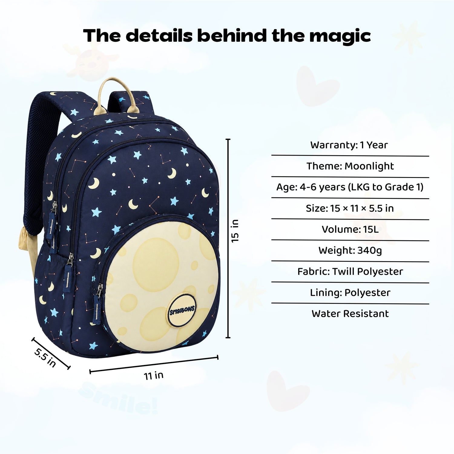 Moonlight Junior Joyrider Backpack