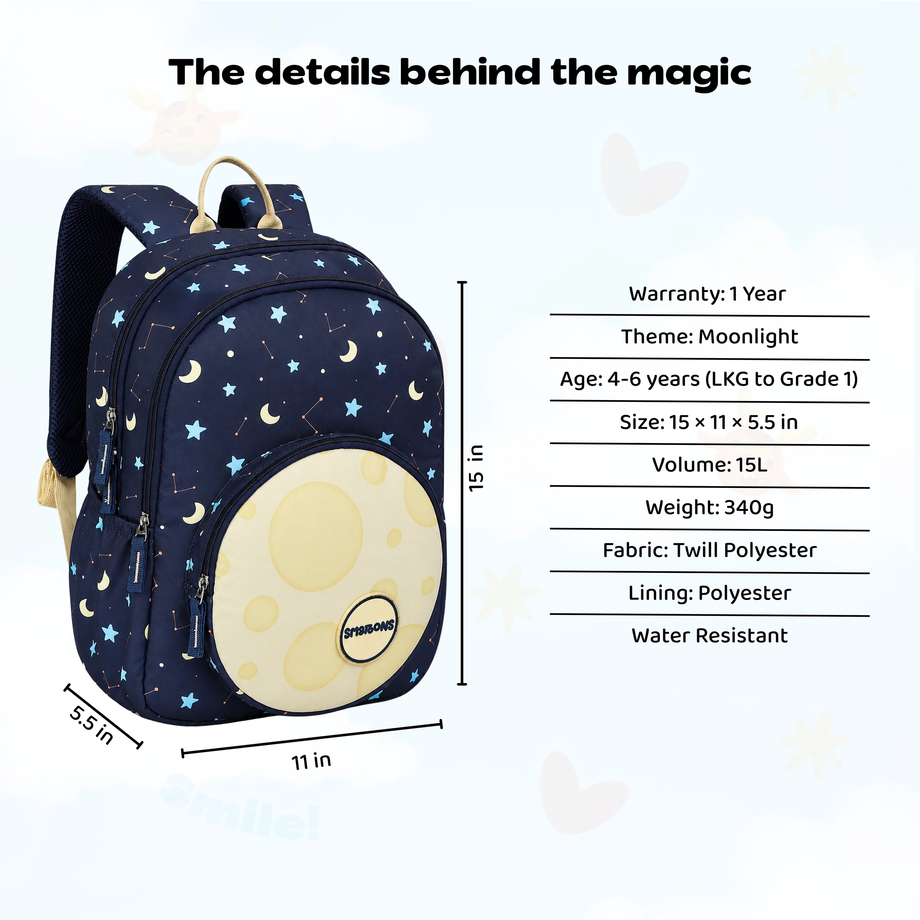 Moonlight Junior Joyrider Backpack