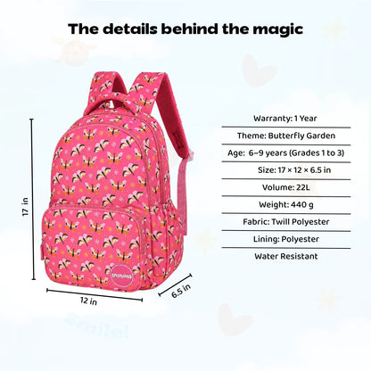 Butterfly Garden Primary Storymaker Backpack