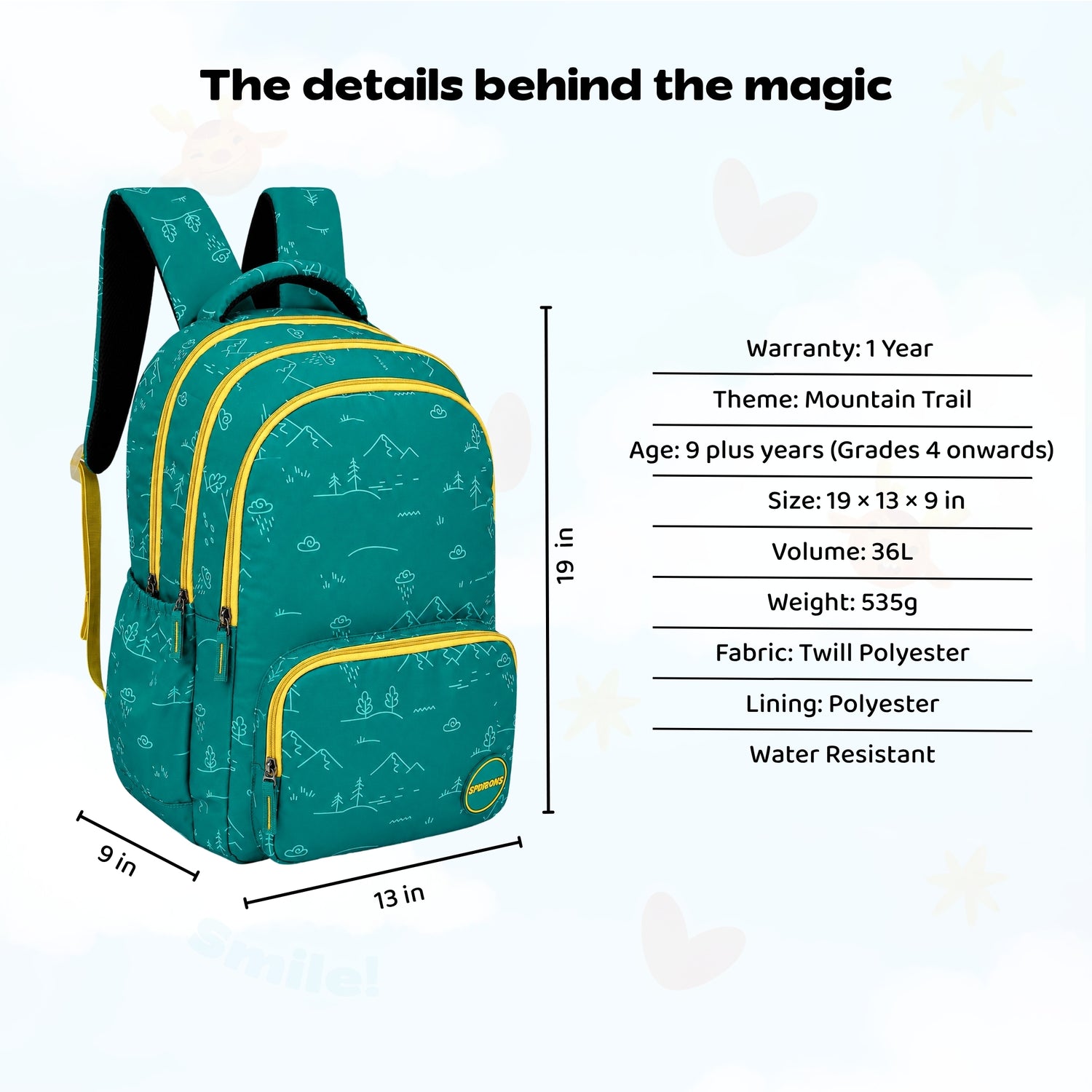 Mountain Trail Senior Dreamcatcher Backpack